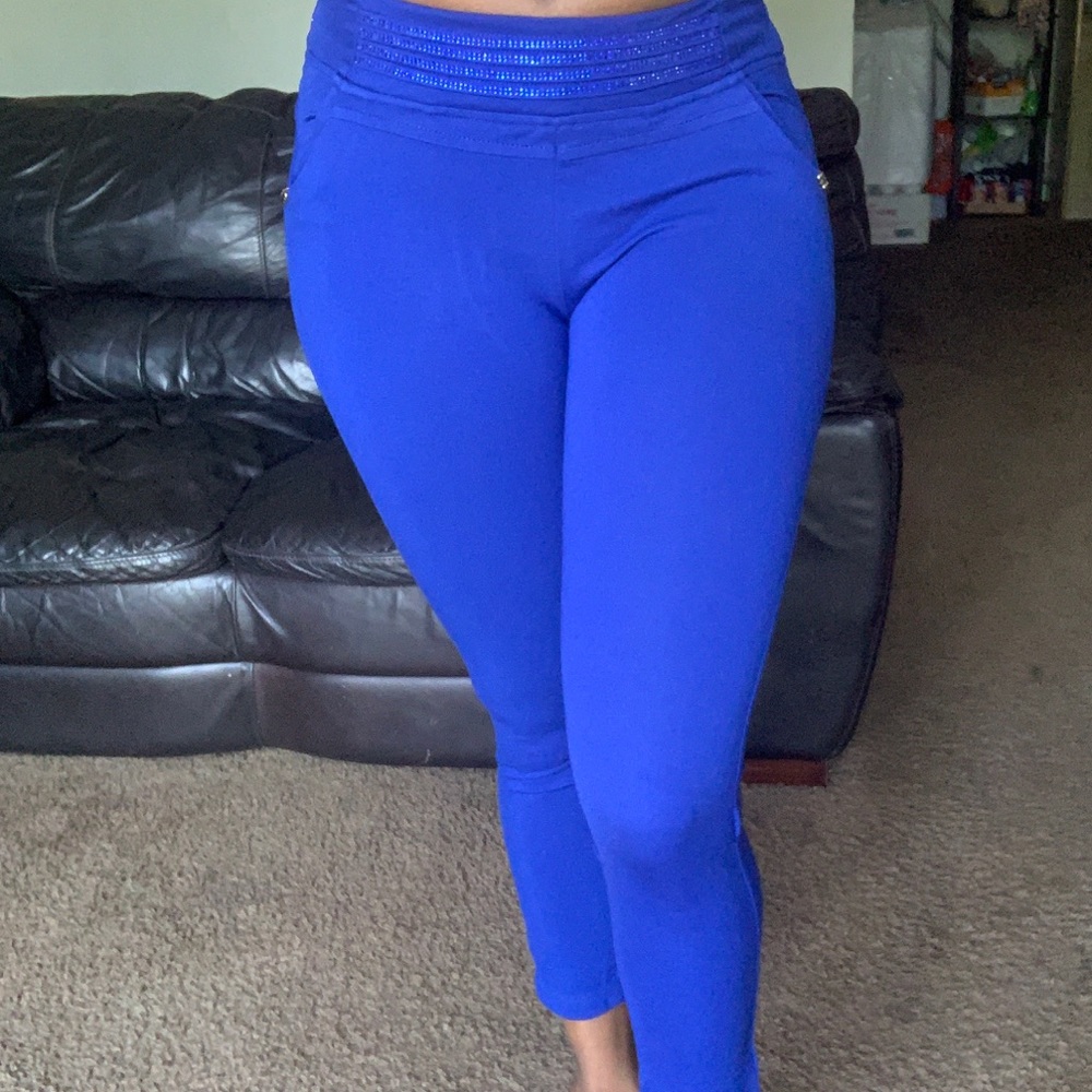 Blue pants